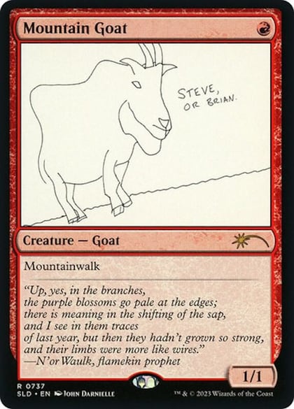 Mountain Goat, Secret Lair Drop Series 737