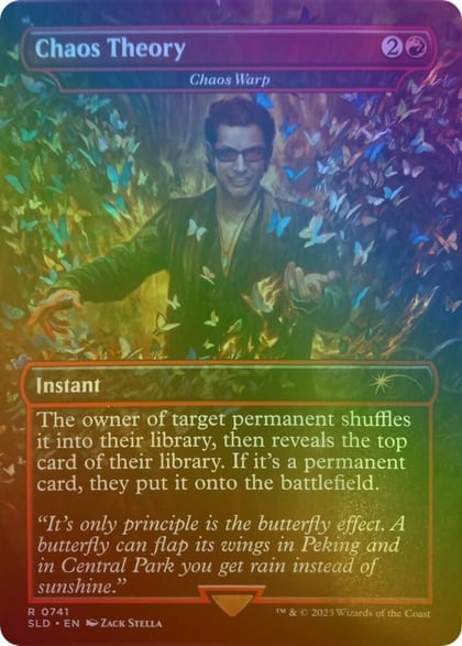 Chaos Theory - Chaos Warp (Rainbow Foil), Secret Lair Drop Series 741