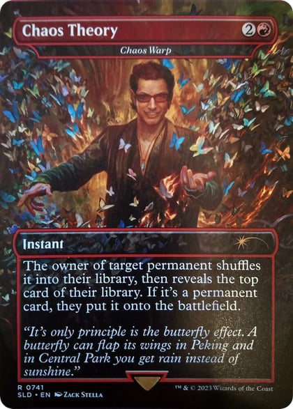 Chaos Theory - Chaos Warp, Secret Lair Drop Series 741