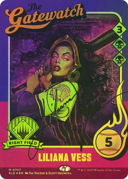 Liliana Vess (747) (Autographed), Secret Lair Drop Series 747