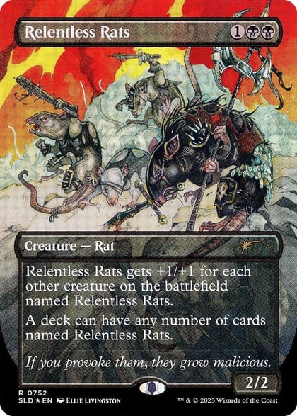 Relentless Rats (752), Secret Lair Drop Series 752