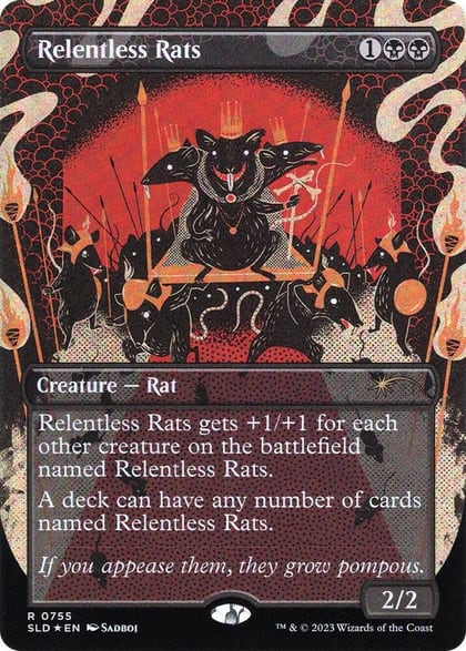 Relentless Rats (755), Secret Lair Drop Series 755