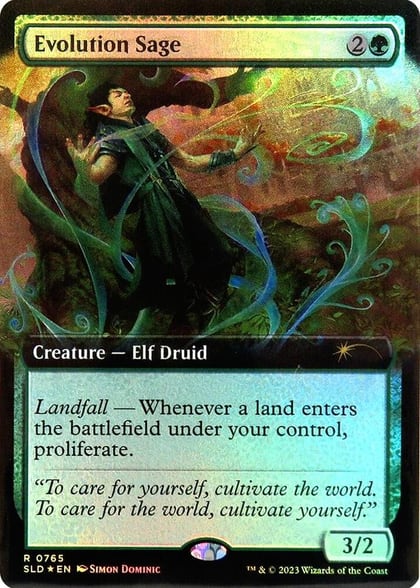Evolution Sage (Extended Art), Secret Lair Drop Series 765
