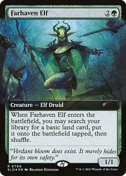 Farhaven Elf (Extended Art), Secret Lair Drop Series 766