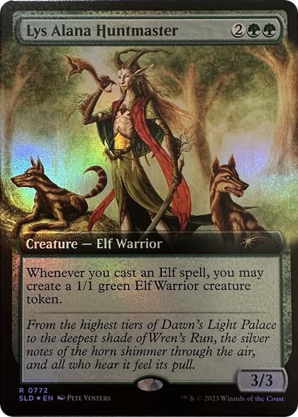 Lys Alana Huntmaster (Extended Art), Secret Lair Drop Series 772