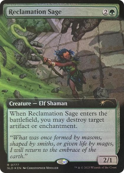 Reclamation Sage (Extended Art), Secret Lair Drop Series 777