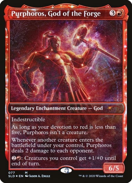 Purphoros, God of the Forge, Secret Lair Drop Series 77