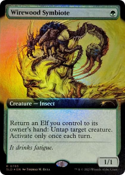 Wirewood Symbiote (Extended Art), Secret Lair Drop Series 785