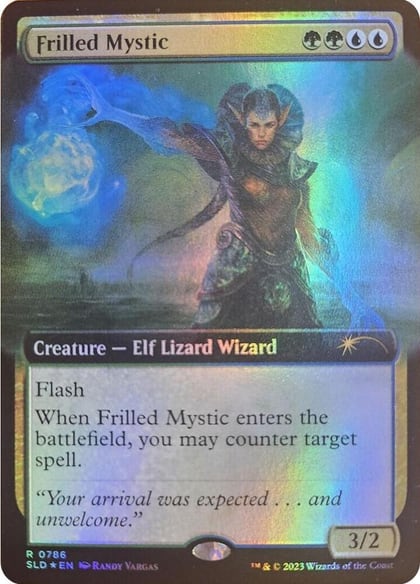 Frilled Mystic (Extended Art), Secret Lair Drop Series 786