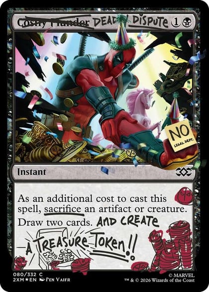 Deadly Dispute (080) (Pool Party Foil), Secret Lair Drop Series 80