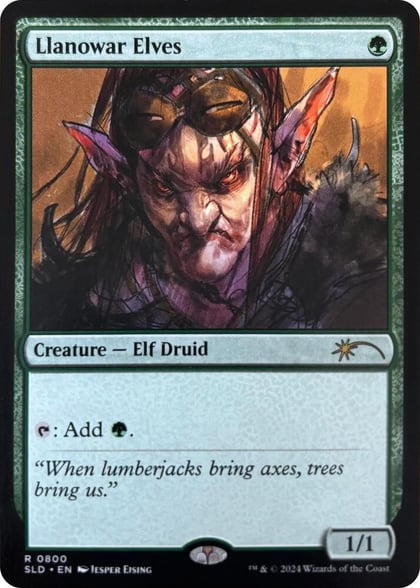 Llanowar Elves (0800), Secret Lair Drop Series 800