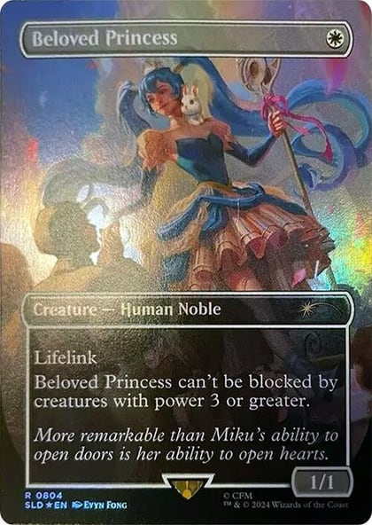 Beloved Princess (Rainbow Foil), Secret Lair Drop Series 804