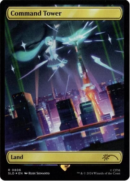 Command Tower (0806) (Rainbow Foil), Secret Lair Drop Series 806