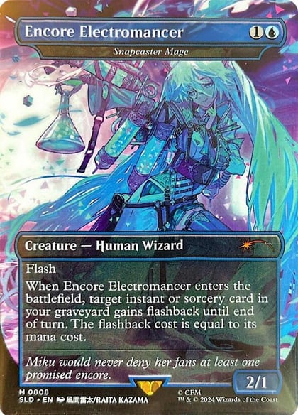 Encore Electromancer - Snapcaster Mage, Secret Lair Drop Series 808