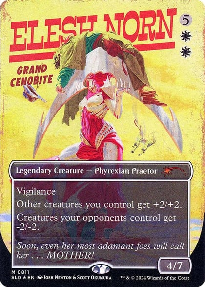 Elesh Norn, Grand Cenobite (0811) (Rainbow Foil), Secret Lair Drop Series 811