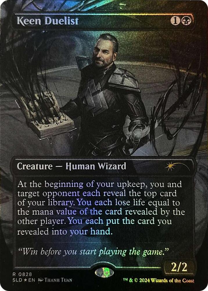 Keen Duelist (Rainbow Foil), Secret Lair Drop Series 828