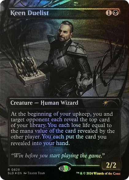 Keen Duelist (Rainbow Foil), Secret Lair Drop Series 828