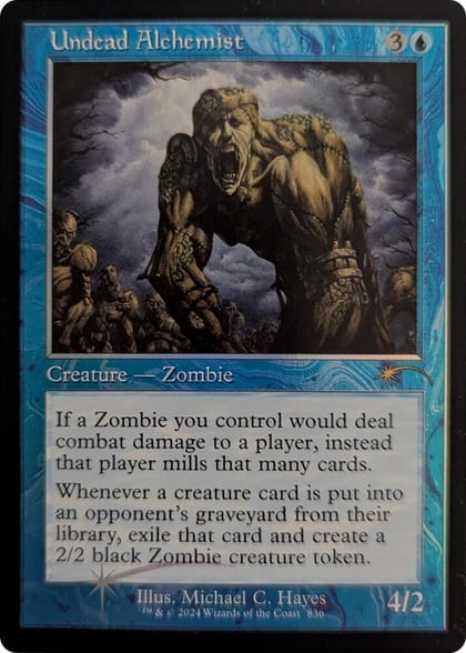 Undead Alchemist (Retro Frame), Secret Lair Drop Series 836