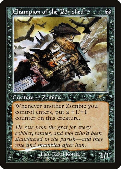 Champion of the Perished (Retro Frame), Secret Lair Drop Series 837
