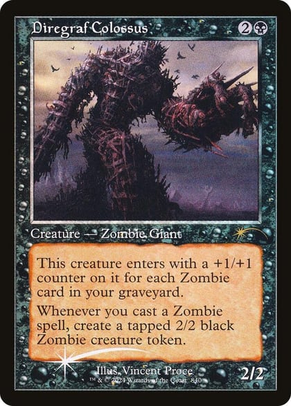 Diregraf Colossus (Retro Frame), Secret Lair Drop Series 840