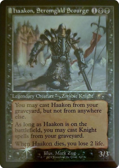 Haakon, Stromgald Scourge (Retro Frame), Secret Lair Drop Series 843