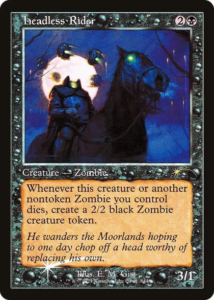 Headless Rider (Retro Frame), Secret Lair Drop Series 844