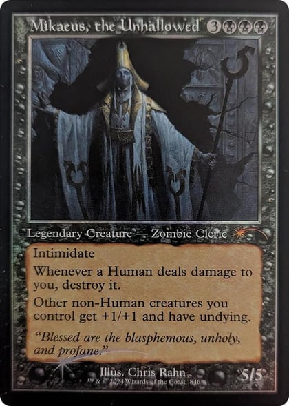 Mikaeus, the Unhallowed (Retro Frame), Secret Lair Drop Series 846