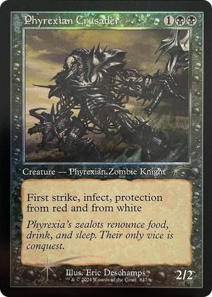 Phyrexian Crusader (Retro Frame), Secret Lair Drop Series 847