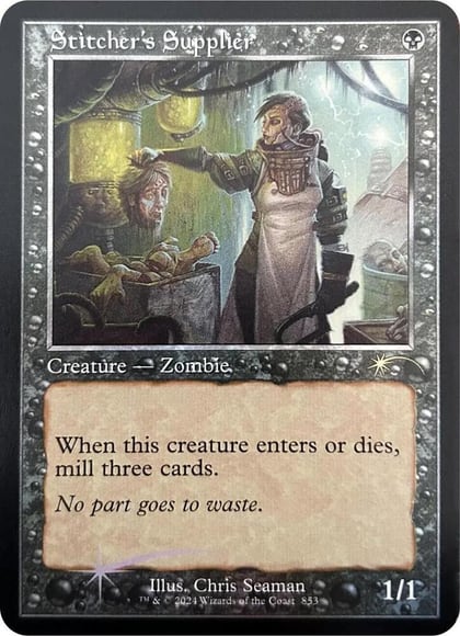 Stitcher's Supplier (Retro Frame), Secret Lair Drop Series 853