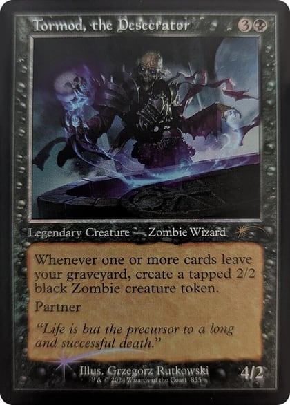 Tormod, the Desecrator (Retro Frame), Secret Lair Drop Series 855
