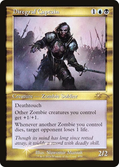 Diregraf Captain (Retro Frame), Secret Lair Drop Series 858
