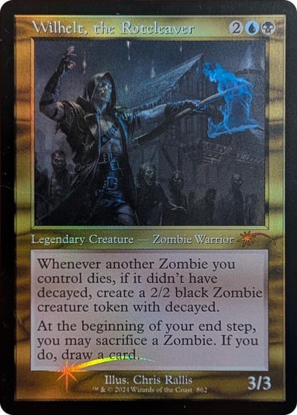 Wilhelt, the Rotcleaver (Retro Frame), Secret Lair Drop Series 862
