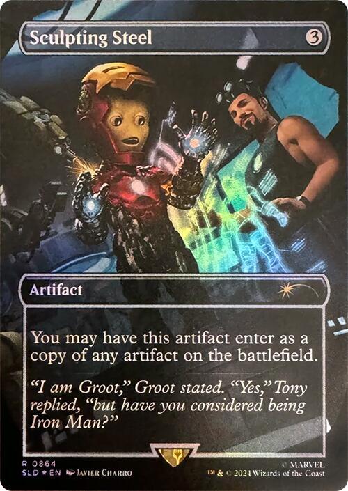 Sculpting Steel (Rainbow Foil), Secret Lair Drop Series 864