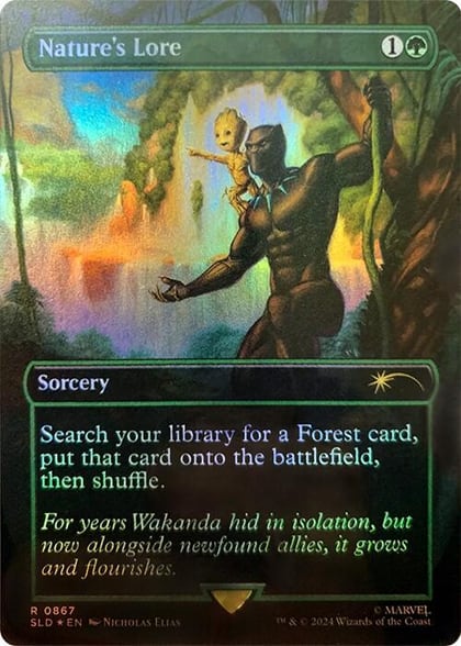 Nature's Lore (867) (Rainbow Foil), Secret Lair Drop Series 867