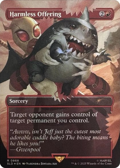 Harmless Offering (Rainbow Foil), Secret Lair Drop Series 868