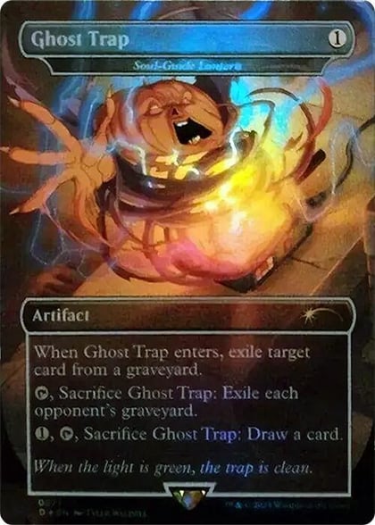 Ghost Trap - Soul-Guide Lantern (Rainbow Foil), Secret Lair Drop Series 871