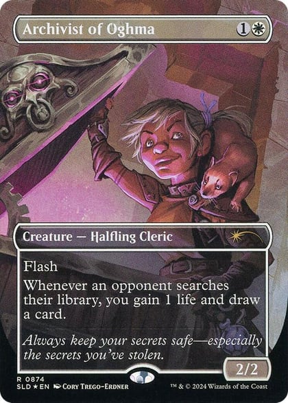 Archivist of Oghma (Rainbow Foil), Secret Lair Drop Series 874