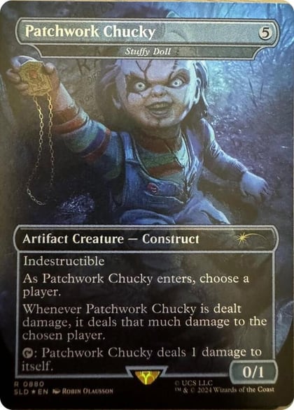 Patchwork Chucky - Stuffy Doll, Secret Lair Drop Series 880