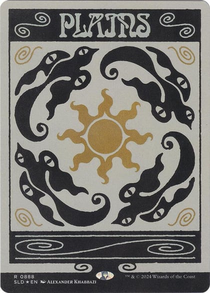 Plains (0888) (Rainbow Foil), Secret Lair Drop Series 888