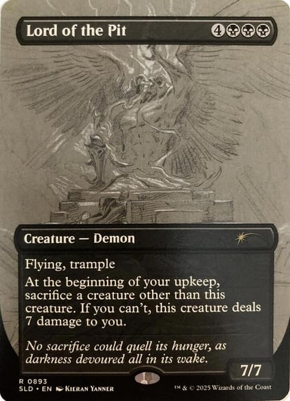 Lord of the Pit (Sketch Showcase), Secret Lair Drop Series 893