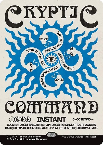 Cryptic Command (Rainbow Foil), Secret Lair Drop Series 905