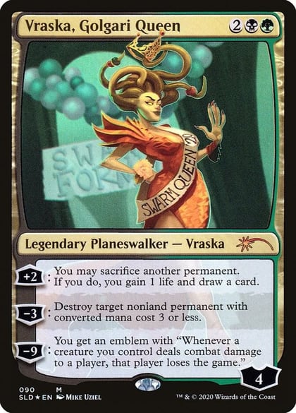 Vraska, Golgari Queen (090), Secret Lair Drop Series 90