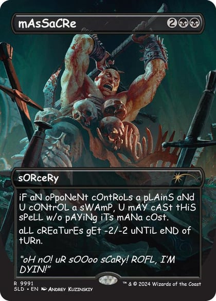 mAsSaCRe, Secret Lair Drop Series 9991