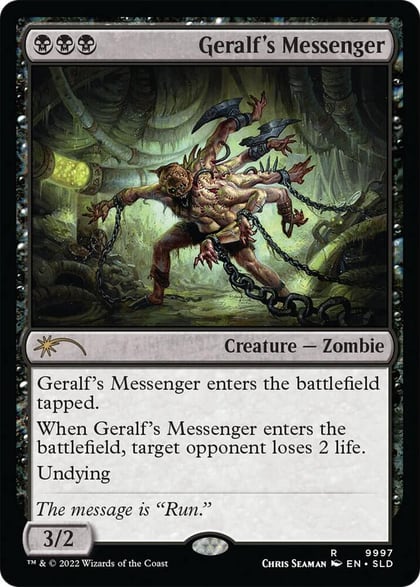 Geralf's Messenger (9997), Secret Lair Drop Series 9997