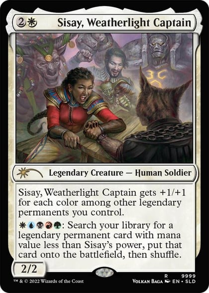 Sisay, Weatherlight Captain, Secret Lair Drop Series 9999