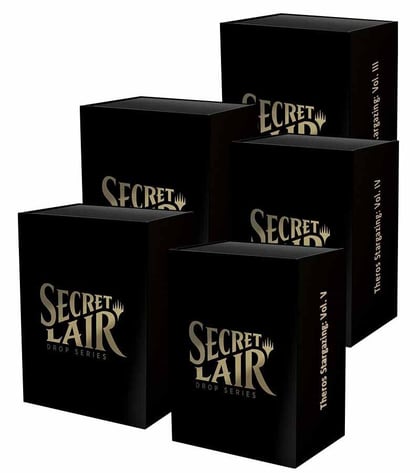 Secret Lair Drop: Theros Stargazing Bundle: Vol. I-V - Traditional Foil Edition, Secret Lair Drop Series P209384