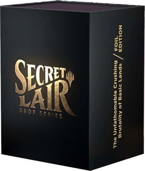 Secret Lair Drop: The Unfathomable Crushing Brutality of Basic Lands - Traditional Foil Edition, Secret Lair Drop Series P232597