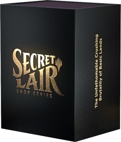 Secret Lair Drop: The Unfathomable Crushing Brutality of Basic Lands - Non-Foil Edition, Secret Lair Drop Series P232598