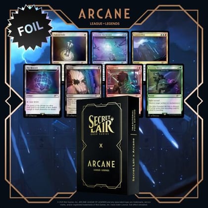 Secret Lair Drop: Secret Lair x Arcane - Traditional Foil Edition, Secret Lair Drop Series P258400