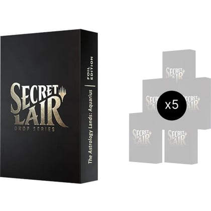 Secret Lair Drop: Astrology Lands (Aquarius) Bundle - Traditional Foil Edition, Secret Lair Drop Series P279186